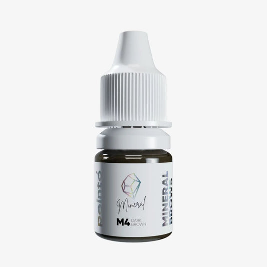 Pigmento PMU sopracciglia Peinto Dark Brown 5 ml marrone caldo flacone professionale