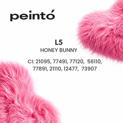Color Index del pigmento labbra Peintó L5 Honey Bunny con codici CI.
