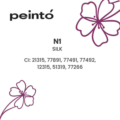Color Index del pigmento labbra Peintó N1 Silk con codici CI.
