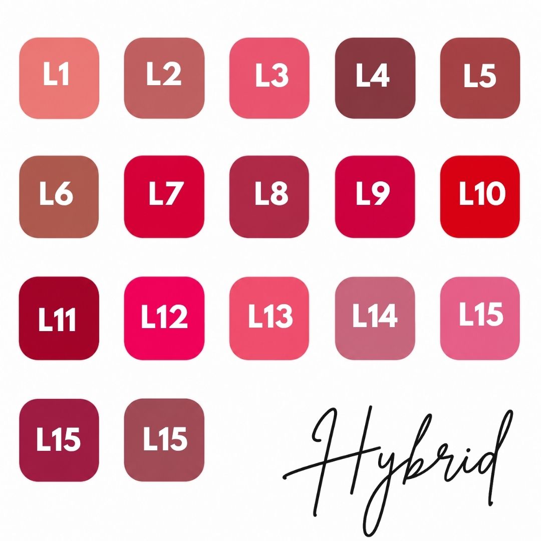 Palette colori Peinto Hybrid per trucco permanente labbra