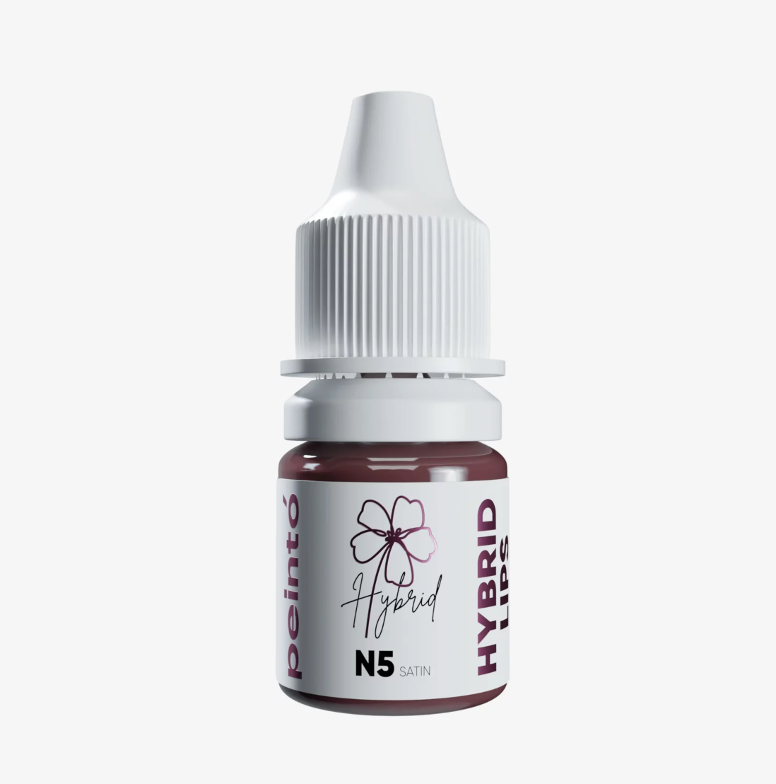Pigmento PMU labbra Peinto Satin 5 ml nude vinato neutro flacone professionale