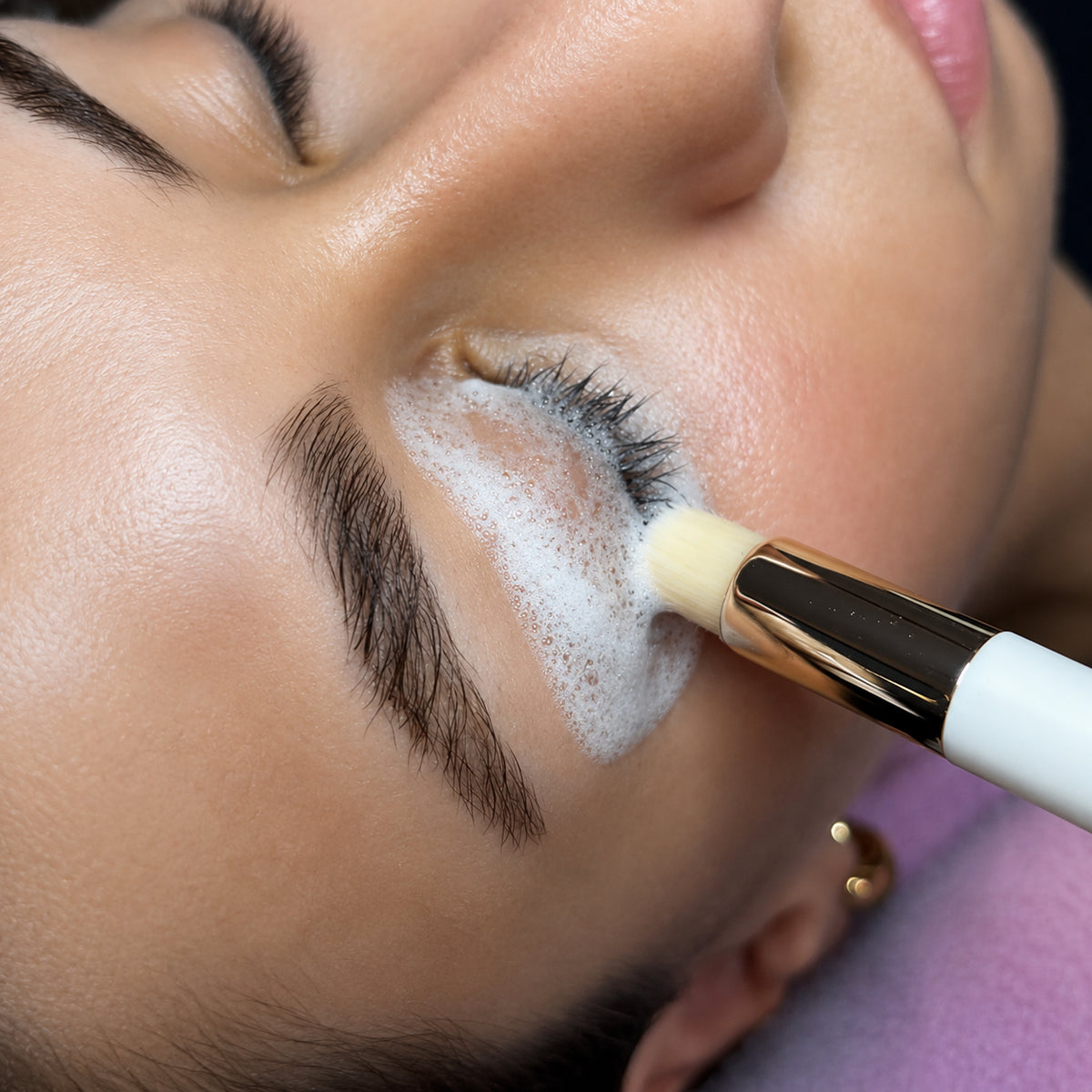 Lash & Brow Reinigungspinsel – Für Wimpern- und Brauenschaum