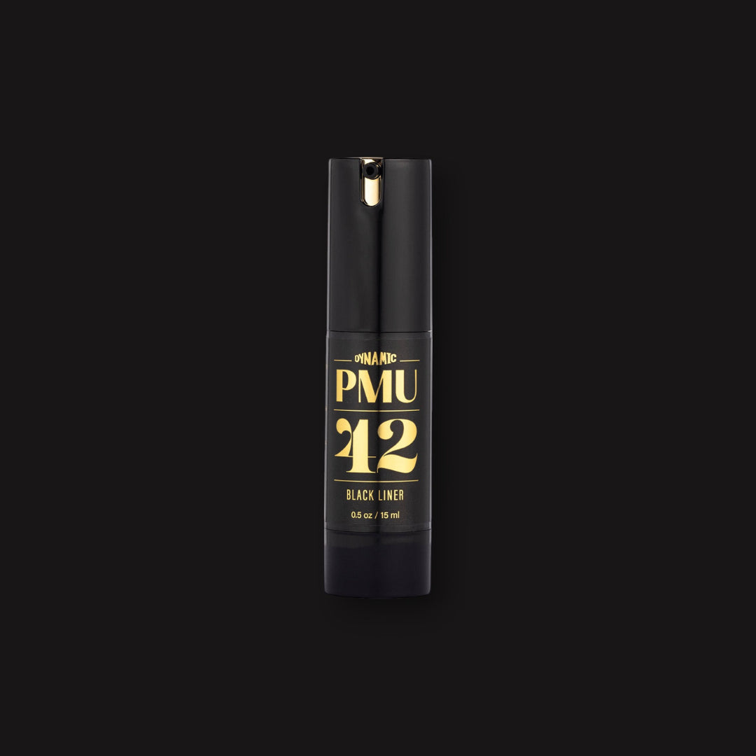 Dynamic 42 Black Liner – Intensives schwarzes PMU-Eyeliner-Pigment