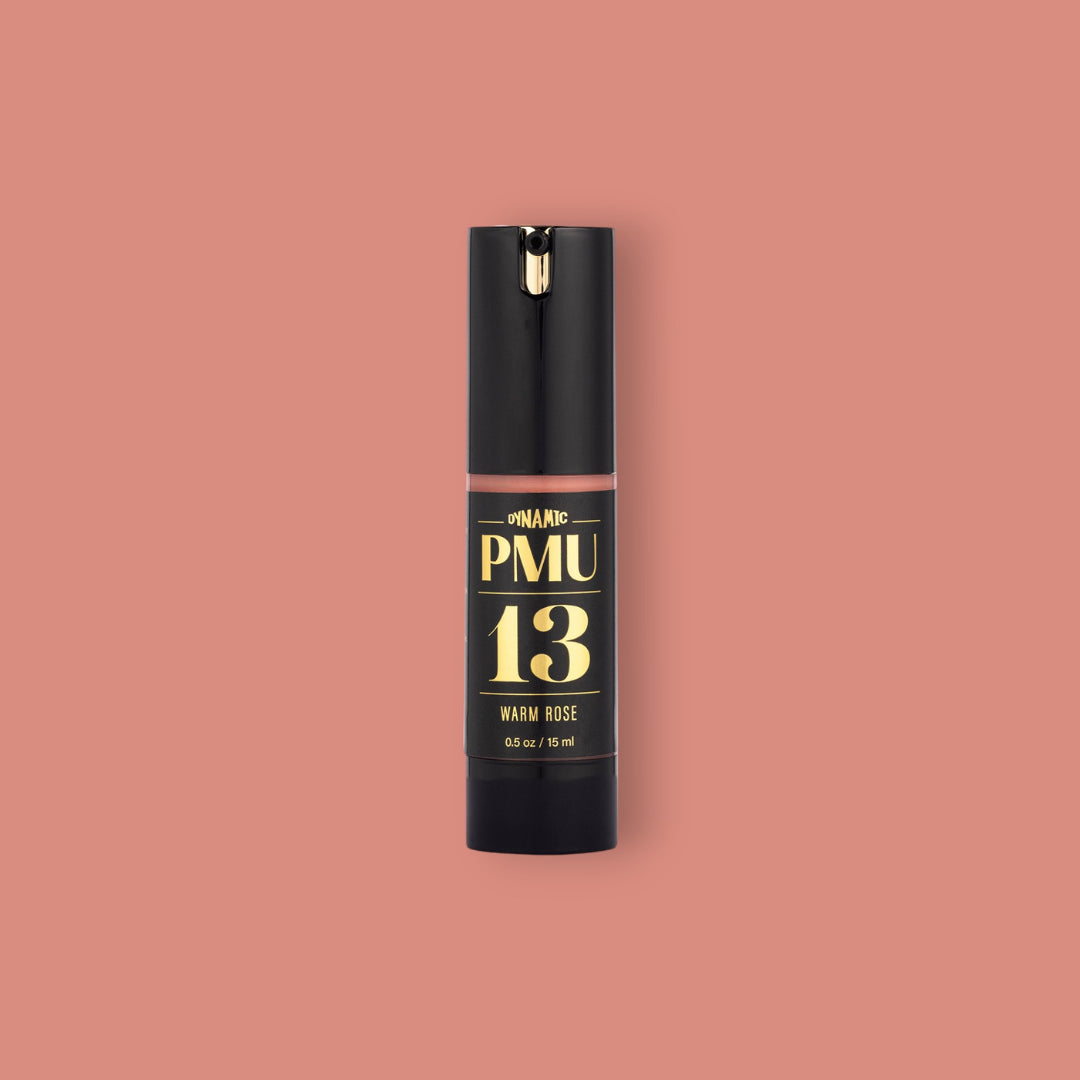 Dynamic 13 Warm Rose – Warmes Nude-Rosa PMU-Lippenpigment