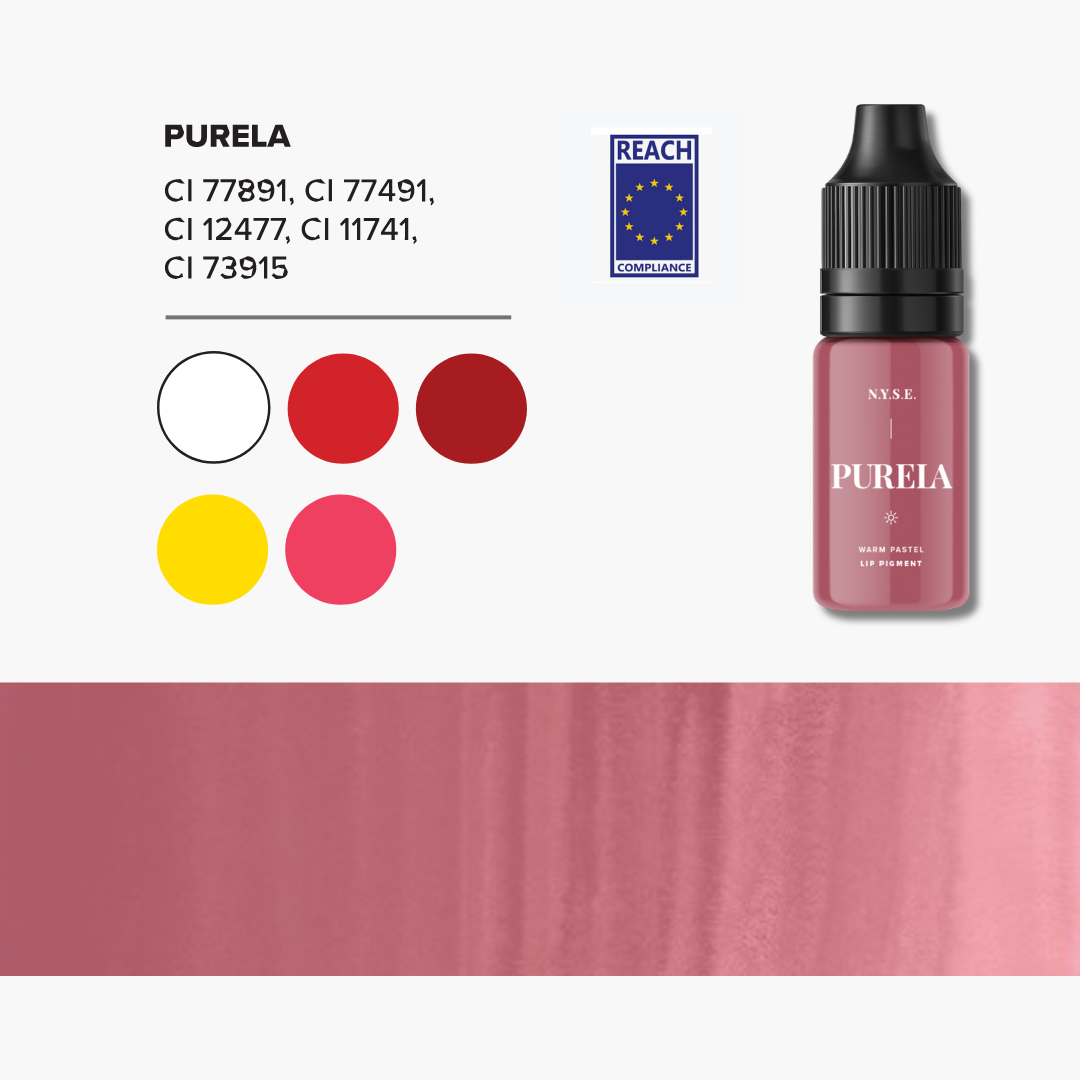 Pigmento PMU NYSE PURELA – Nude Rosa Pastello Delicato