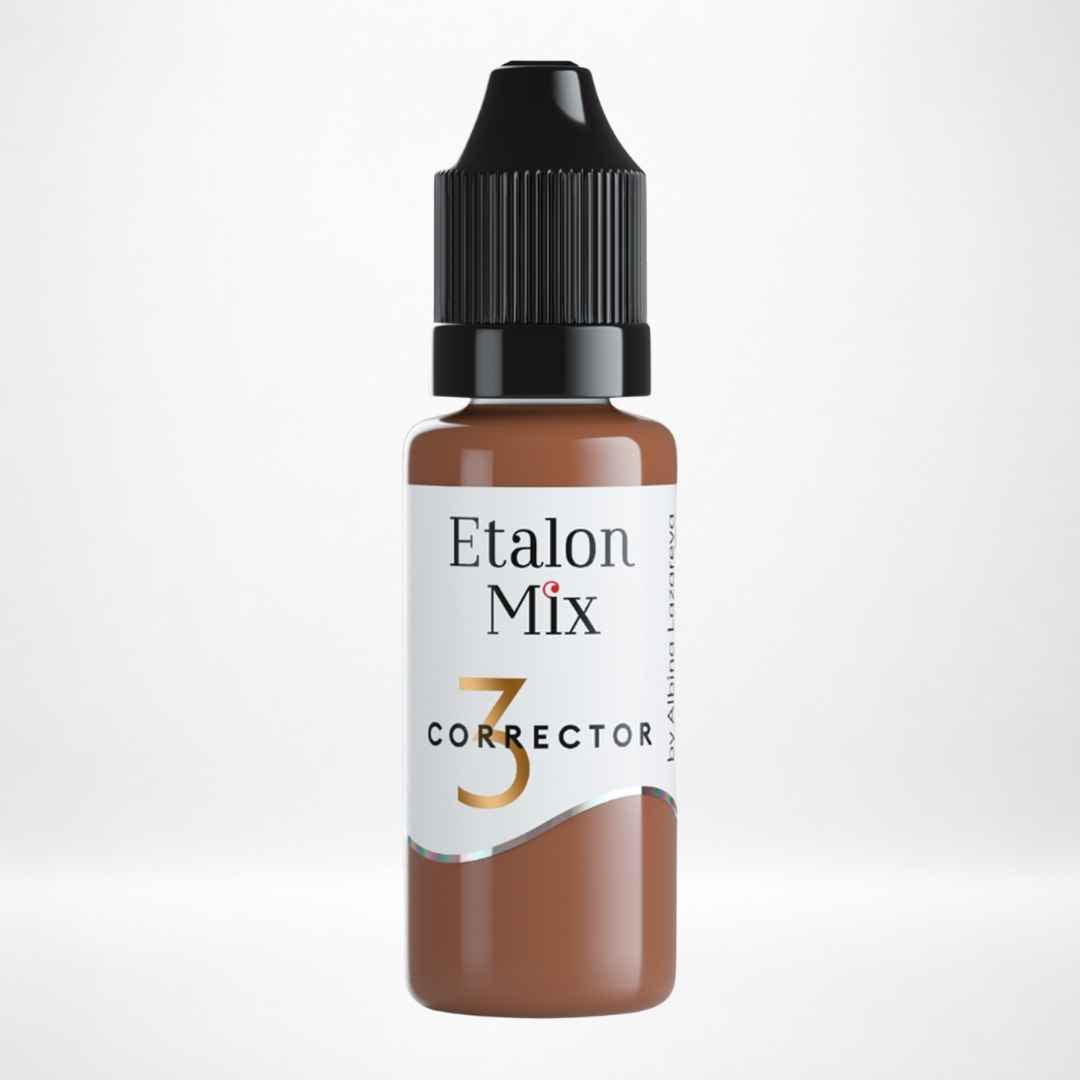 Flacone Etalon Mix Terracotta N°3, pigmento PMU correttore