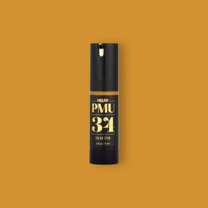 Pigmento Dynamic PMU 34 Solar Star – Dorato correttivo inorganico per trucco permanente e camouflage