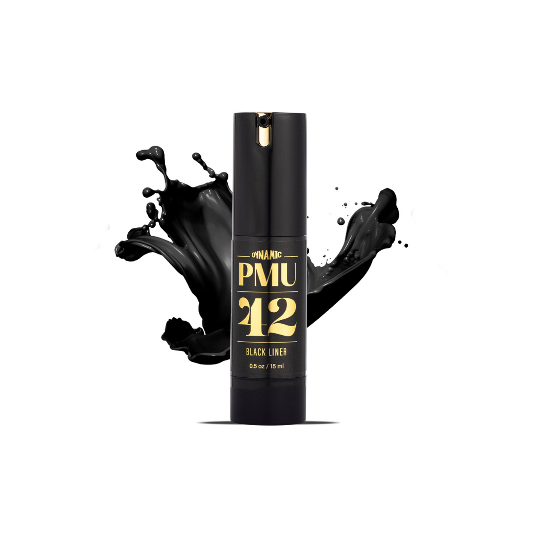 Pigmento Dynamic PMU 42 Black Liner – Nero intenso opaco per trucco permanente eyeliner