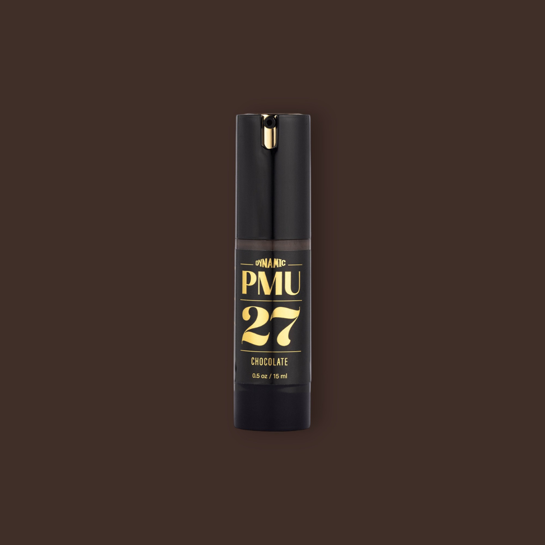 Pigmento Dynamic PMU 27 Chocolate – Marrone scuro caldo per sopracciglia trucco permanente