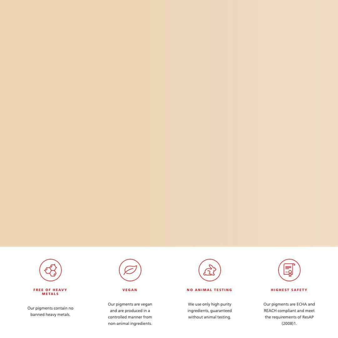 Swiss Color 707 Light Beige - Anorganisches, neutrales hellbeiges Camouflage-PMU-Pigment
