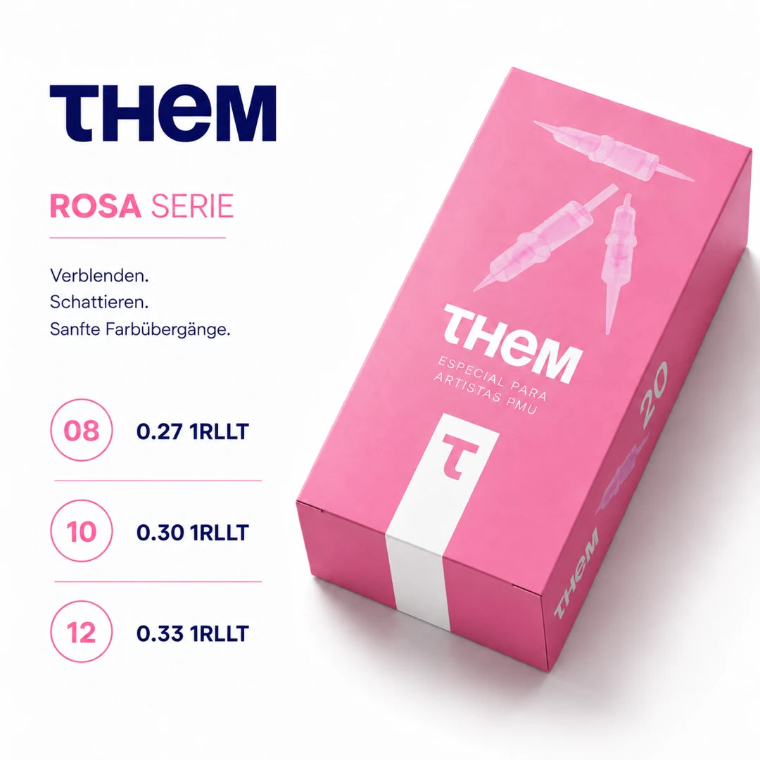 THEM rosa Serie: 1RLLT-Konfigurationen und Durchmesser