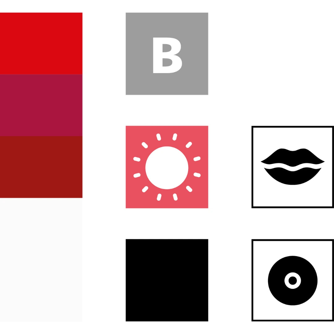 Swiss Color 406 Ruby Red - Hybrides PMU-Lippenpigment, intensives kühles Rot