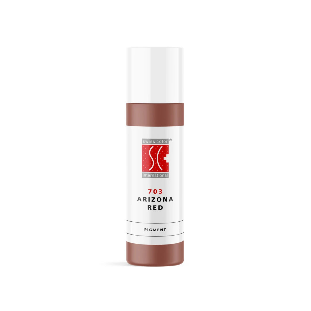 Swiss Color 703 Arizona Red – Anorganisches PMU-Pigment für Lippen und Areolen in Rosérot