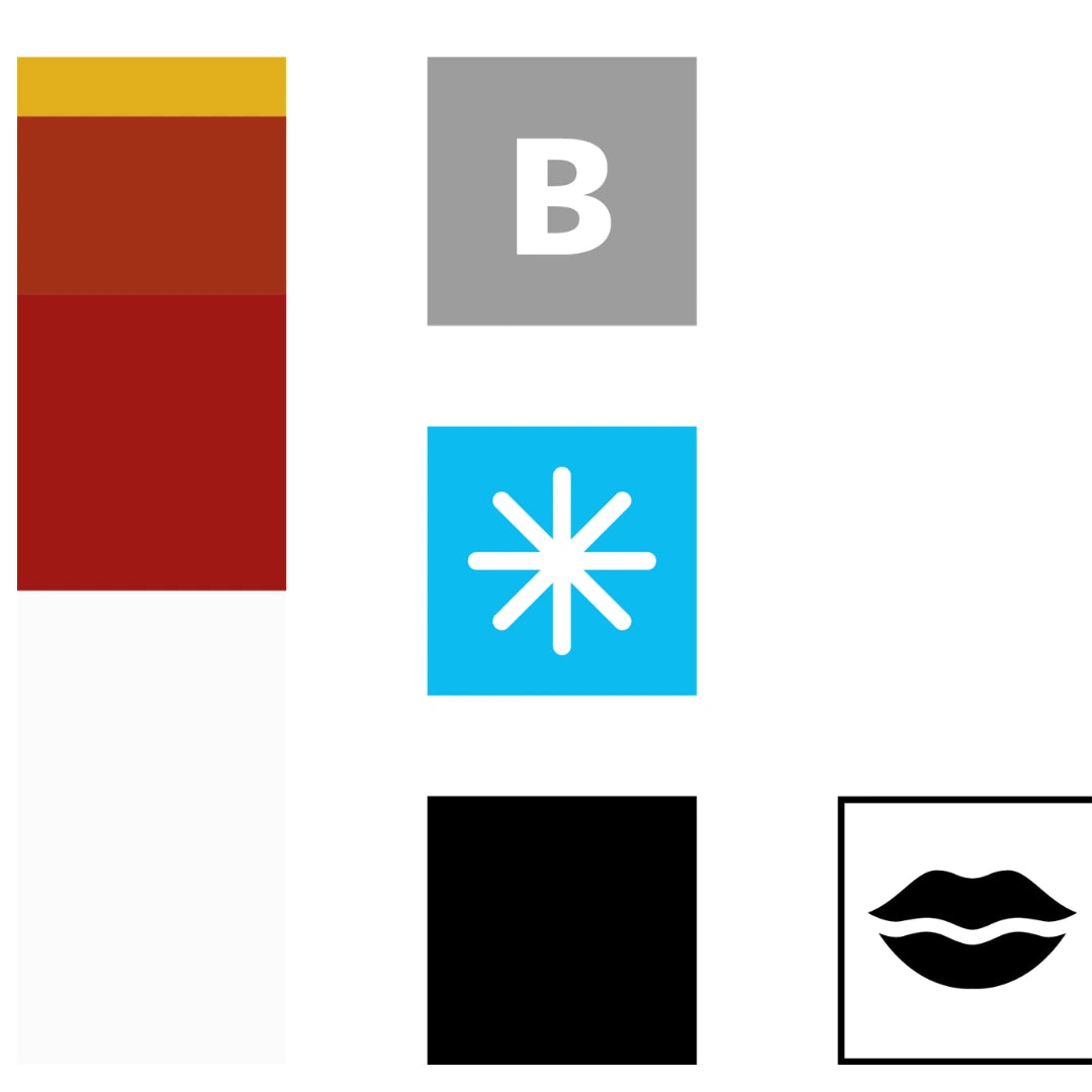 Swiss Color 711 Romantic Rouge: schema delle caratteristiche cromatiche e delle aree di utilizzo