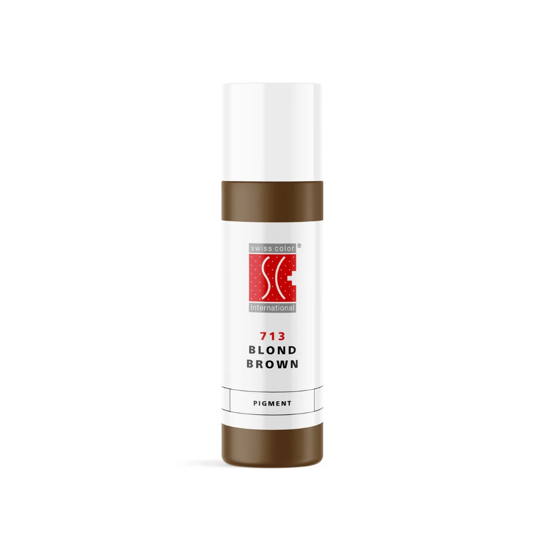 Swiss Color 713 Blond Brown: flacone del pigmento PMU
