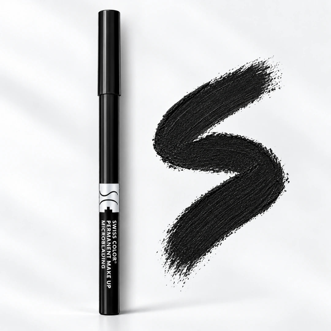 Matita nera Swiss Color con tratto colore