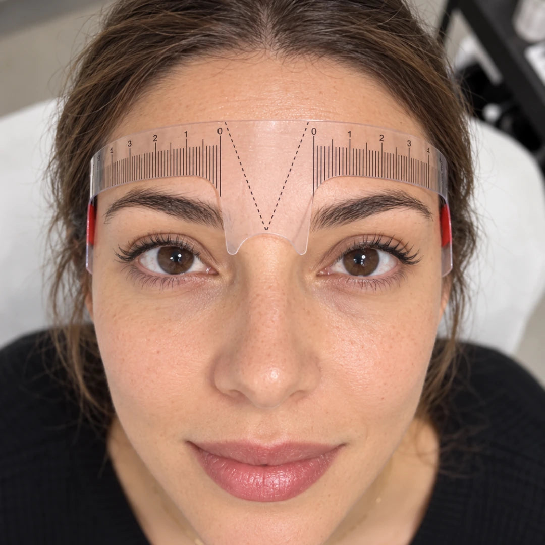 Swiss Color perfect Brow Master – Lineal für Augenbrauen-Mapping und Symmetrie