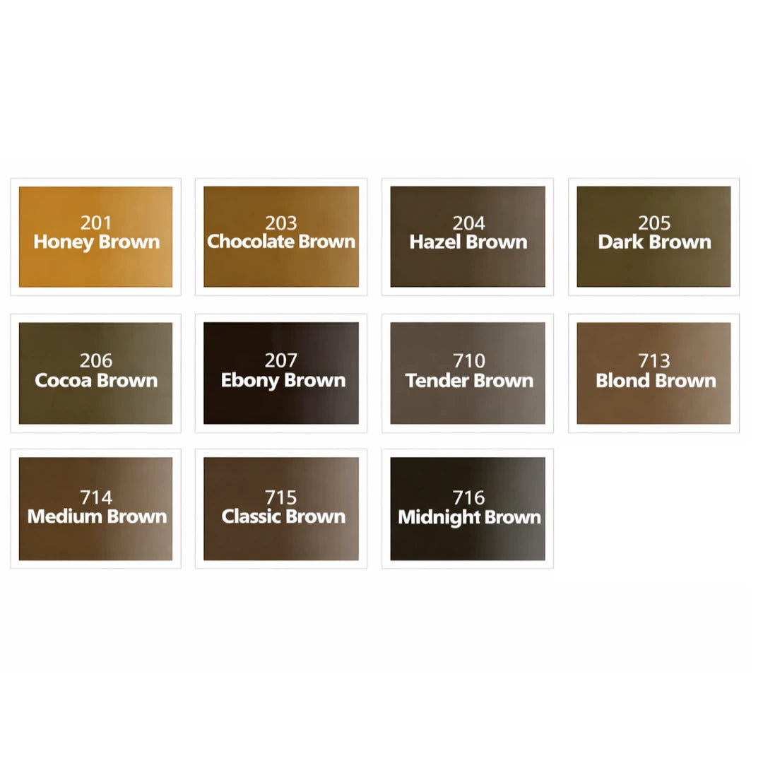 Swiss Color 714 Medium Brown - PMU-Pigment für Augenbrauen und Areolen, warmes Mittelbraun