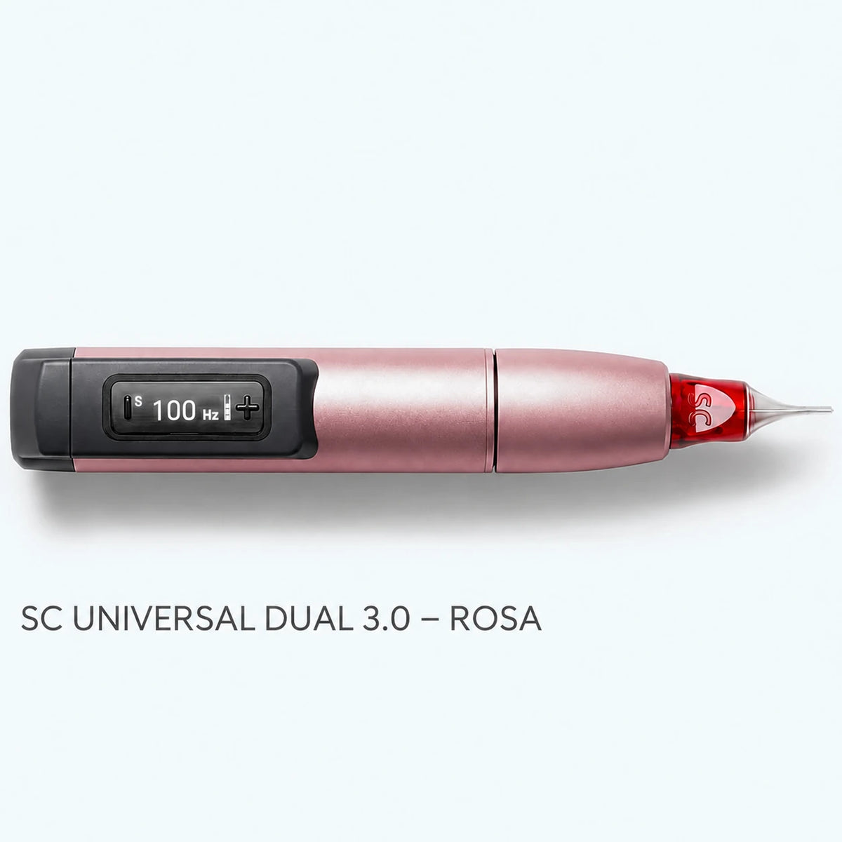Swiss Color SC Universal Dual 3.0 in Rosa mit sichtbarer Nadelkartusche