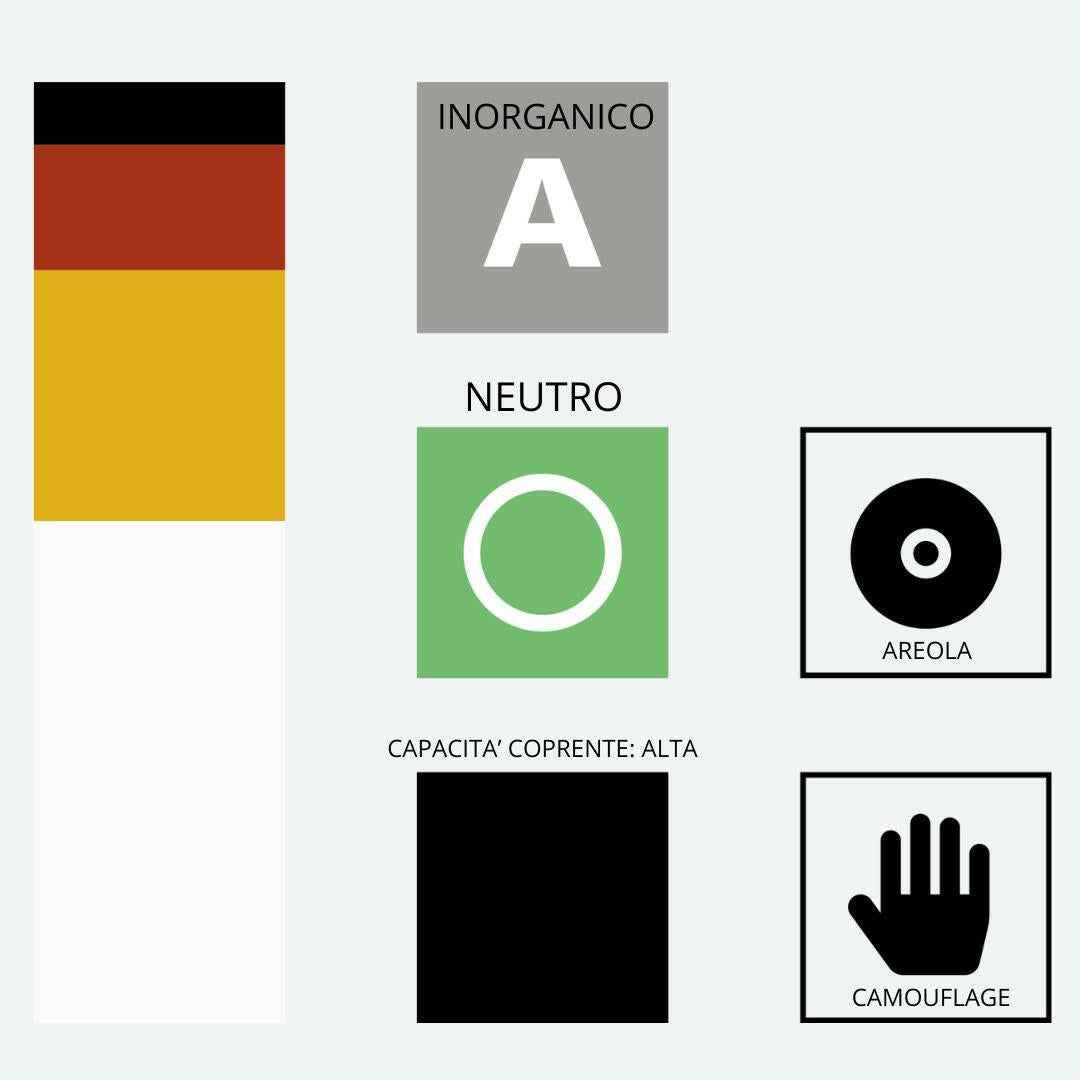 Swiss Color 709 Dark Beige – Anorganisches PMU-Pigment für die Areola-Camouflage in Dunkelbeige