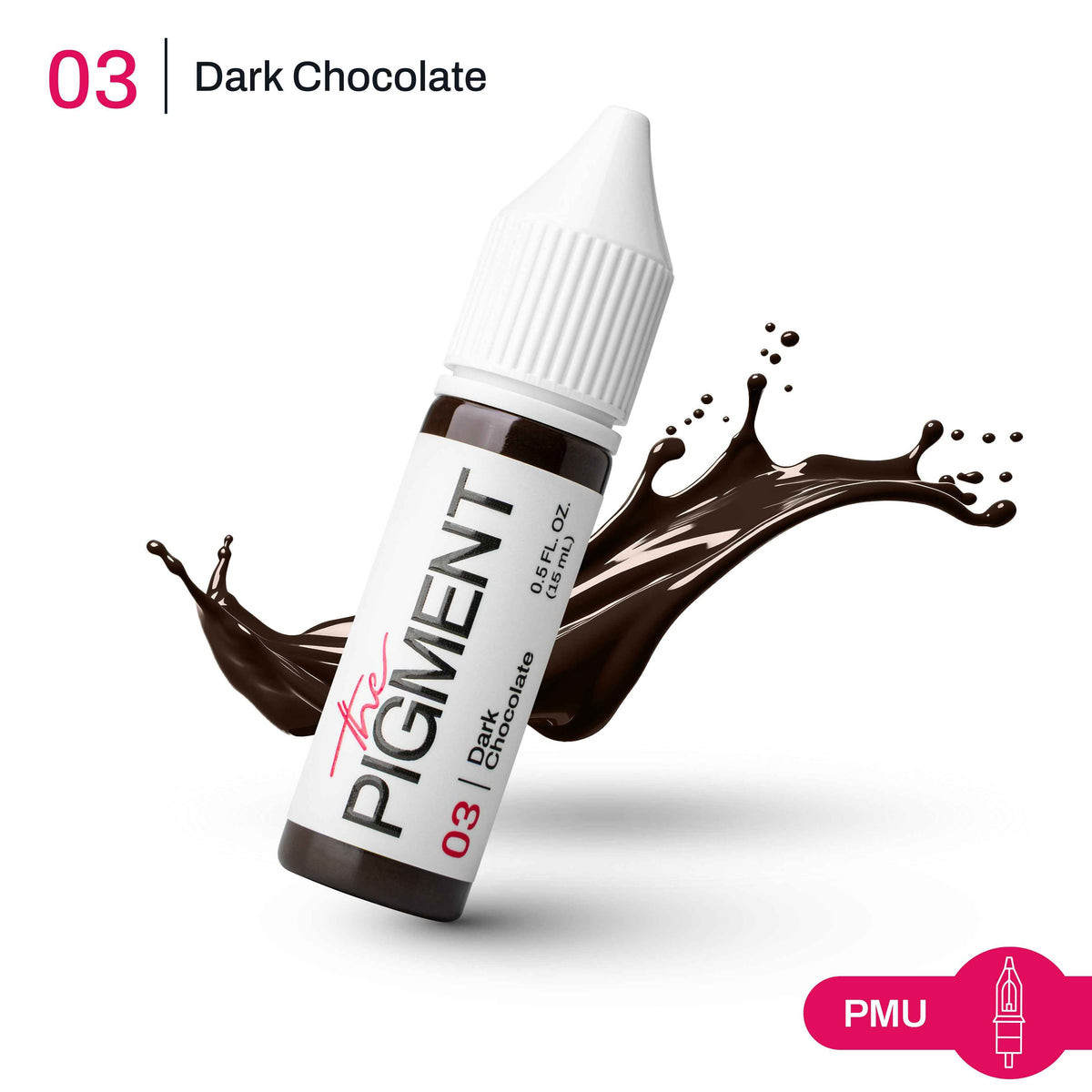 The Pigment 03 Dark Chocolate – Pigmento Sopracciglia PMU 15 ml