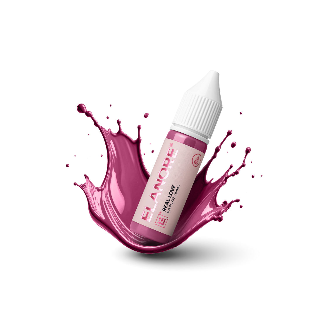 The Pigment x Elanore Fake Love – Lippen-PMU-Pigment (Hybrid) – Frisch und Strahlend