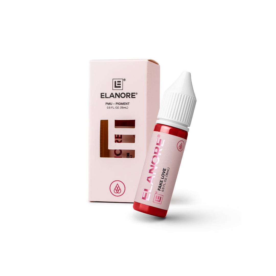 The Pigment x Elanore Fake Love – Lippen-PMU-Pigment (Hybrid) – Frisch und Strahlend