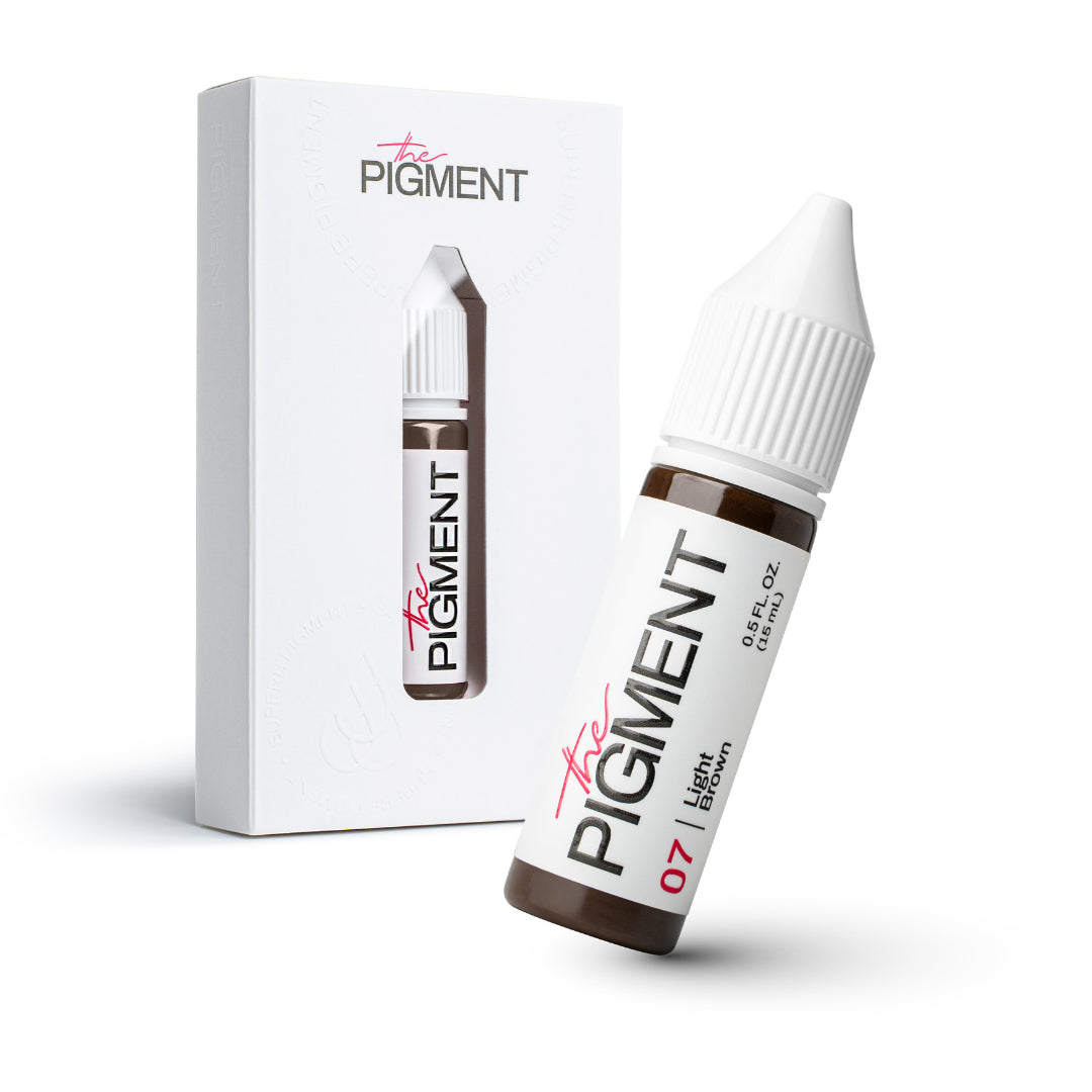 The Pigment 07 Light Brown – PMU-Augenbrauenpigment hellbraun