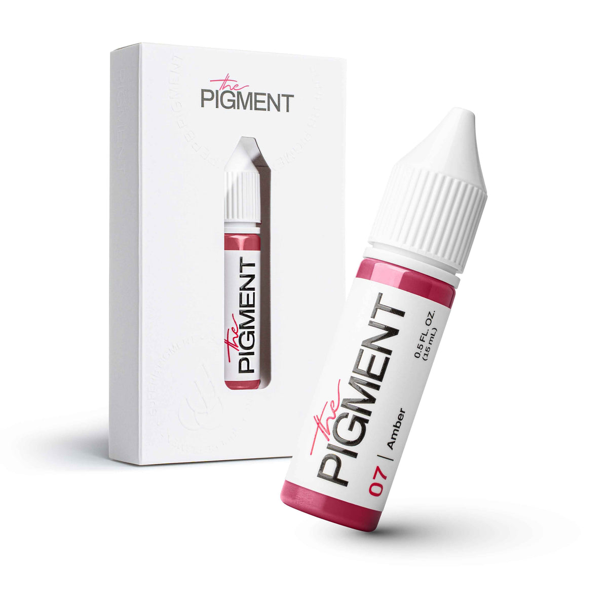 The Pigment 07 Amber – warmes, leuchtendes PMU-Lippenpigment