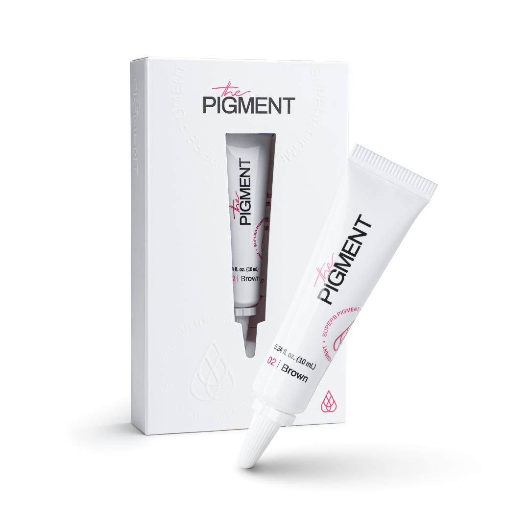The Pigment Microblading 02 Brown pigmento sopracciglia 10 ml – flacone professionale