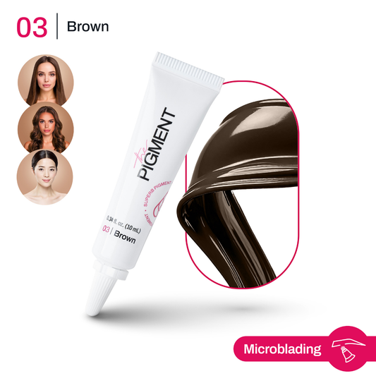 The Pigment Brown 3 – swatch colore