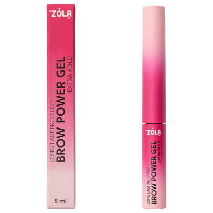 ZOLA Brow Power Gel, Gel trasparente sopracciglia