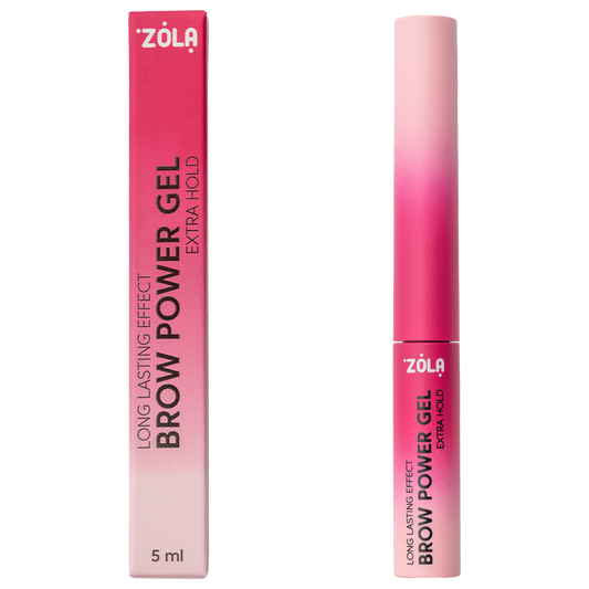 ZOLA Brow Power Gel, Gel trasparente sopracciglia