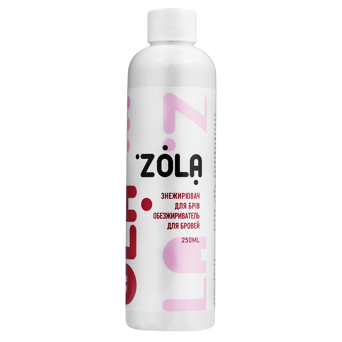 ZOLA Degreaser 250 ml, Preparatore sopracciglia
