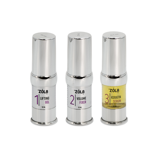 ZOLA Brow & Lash Lamination System, Kit classico 3 step