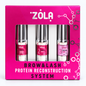 ZOLA Protein Reconstruction System – Kit laminazione 3 step, immagine studio su fondo chiaro