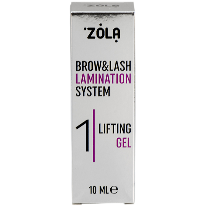 ZOLA Lifting Gel 01, Laminazione classica ciglia e sopracciglia