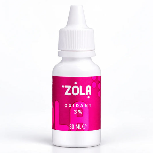 ZOLA Oxidant 3% 30 ml, flacone su fondo chiaro