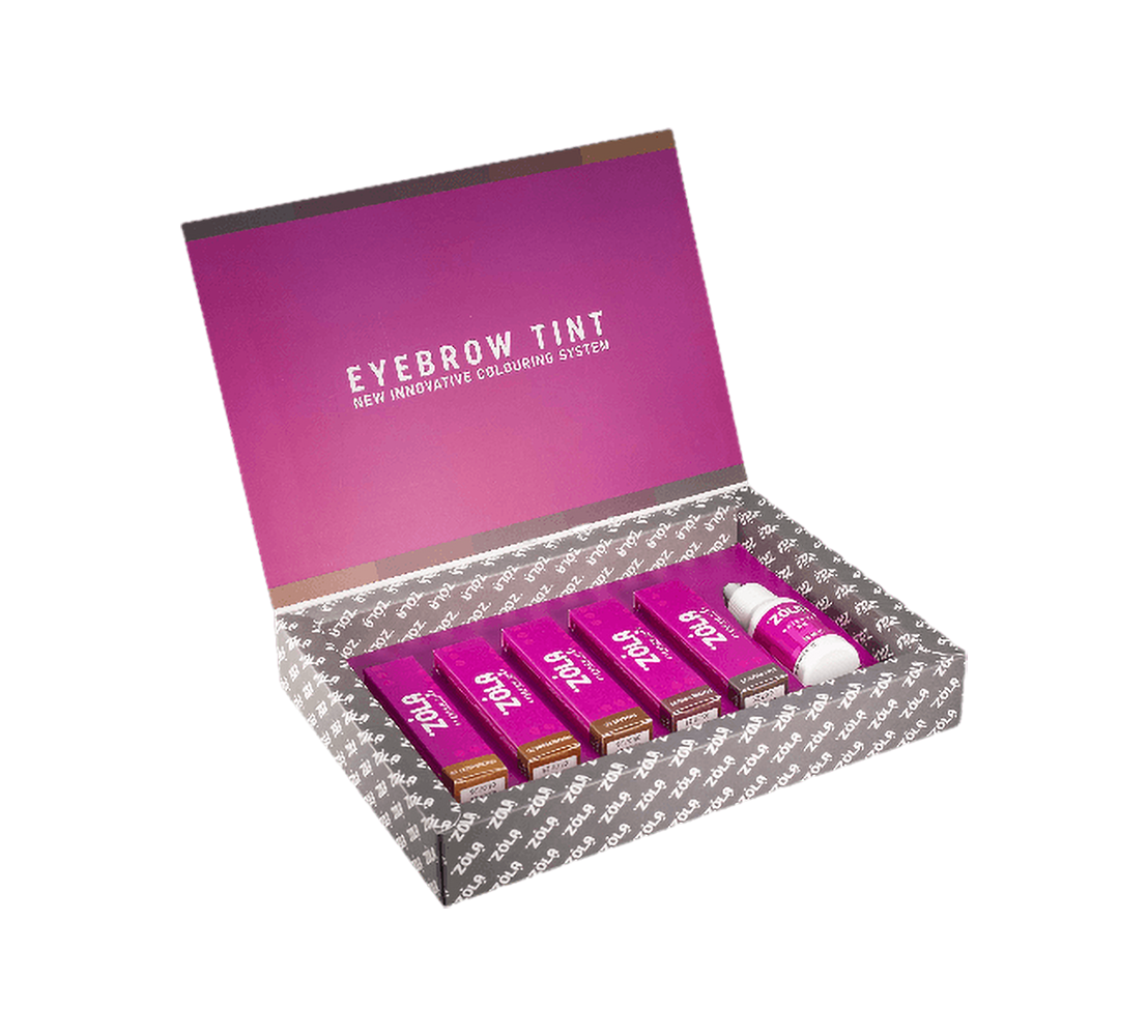 ZOLA Set tinte sopracciglia Collagen 5 × 15 ml + ossidante