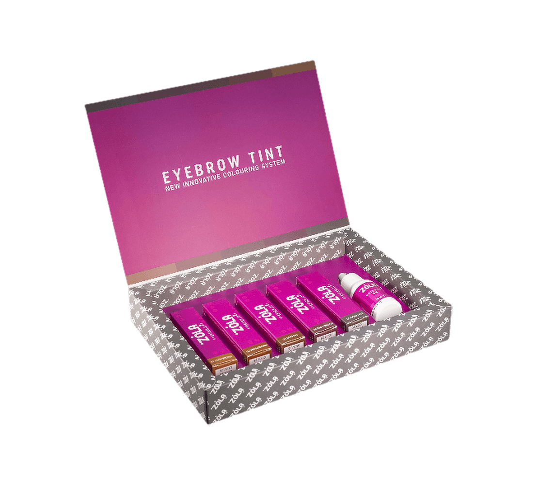 ZOLA Set tinte sopracciglia Collagen 5 × 15 ml + ossidante