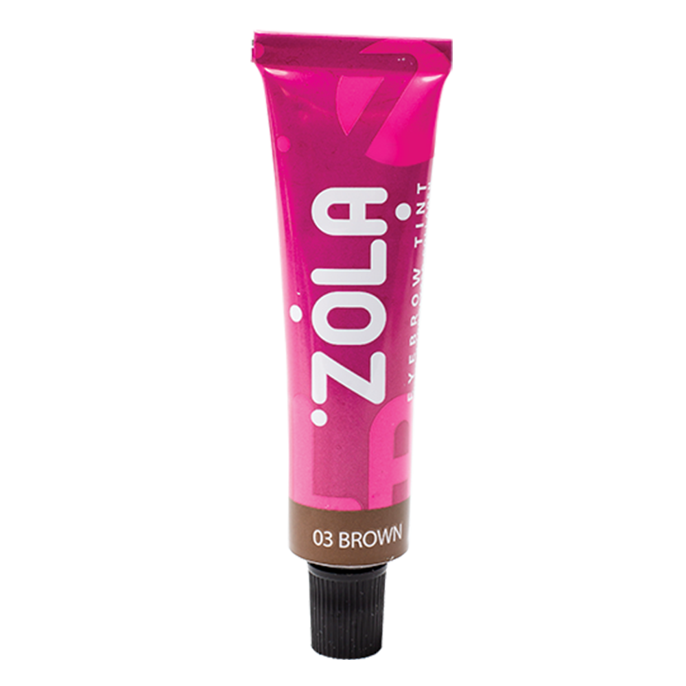 ZOLA Tinta sopracciglia 03 Brown 15 ml, Collagen