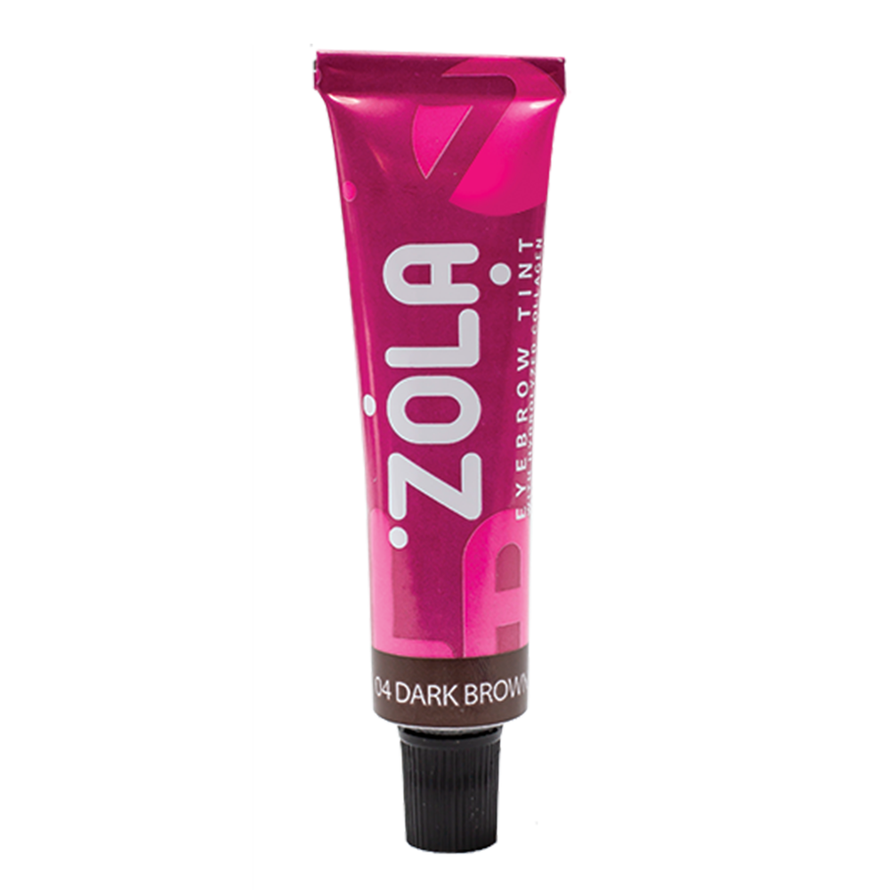 ZOLA Augenbrauenfarbe 04 Dark Brown 15 ml – Collagen