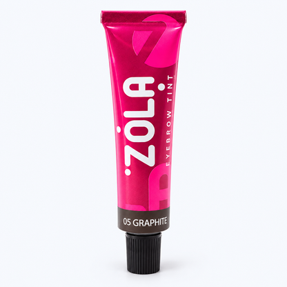 ZOLA Tinta sopracciglia 05 Graphite 15 ml – Collagen, immagine studio su fondo chiaro