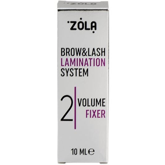 ZOLA Volume Fixer 02, Laminazione classica ciglia e sopracciglia